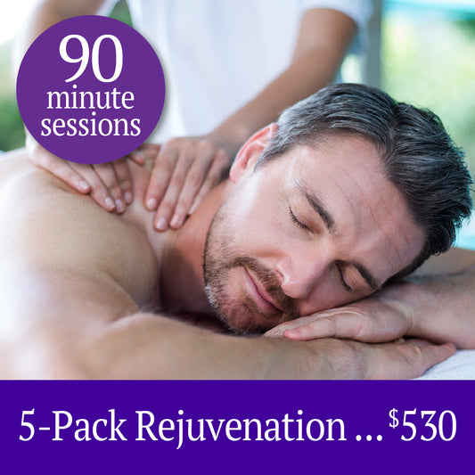 Rejuvenation Package of FIVE 90-minute sessions