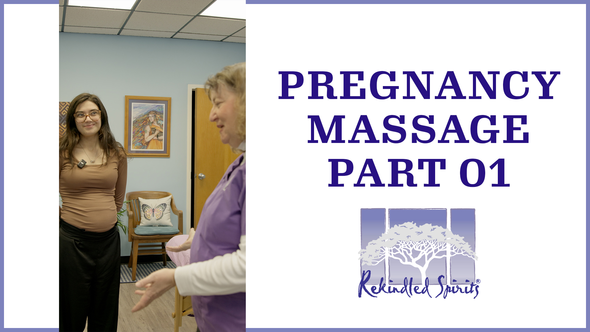 Pregnancy Massage Demo - Part 01
