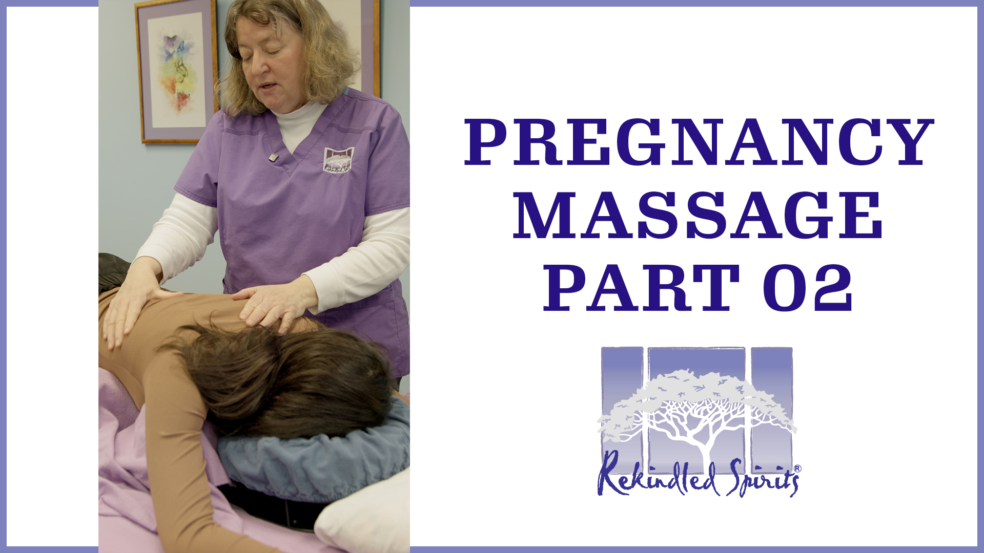 Pregnancy Massage Demo - Part 02