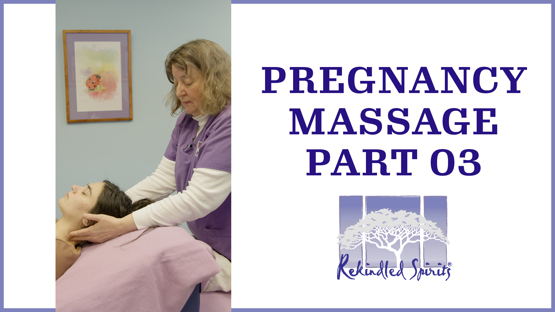 Pregnancy Massage Demo - Part 03